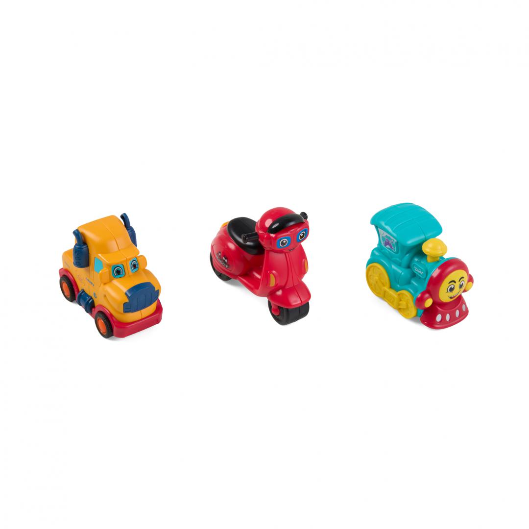 MomKi SET 3 VEHICULE,MASINUTA GALBENA