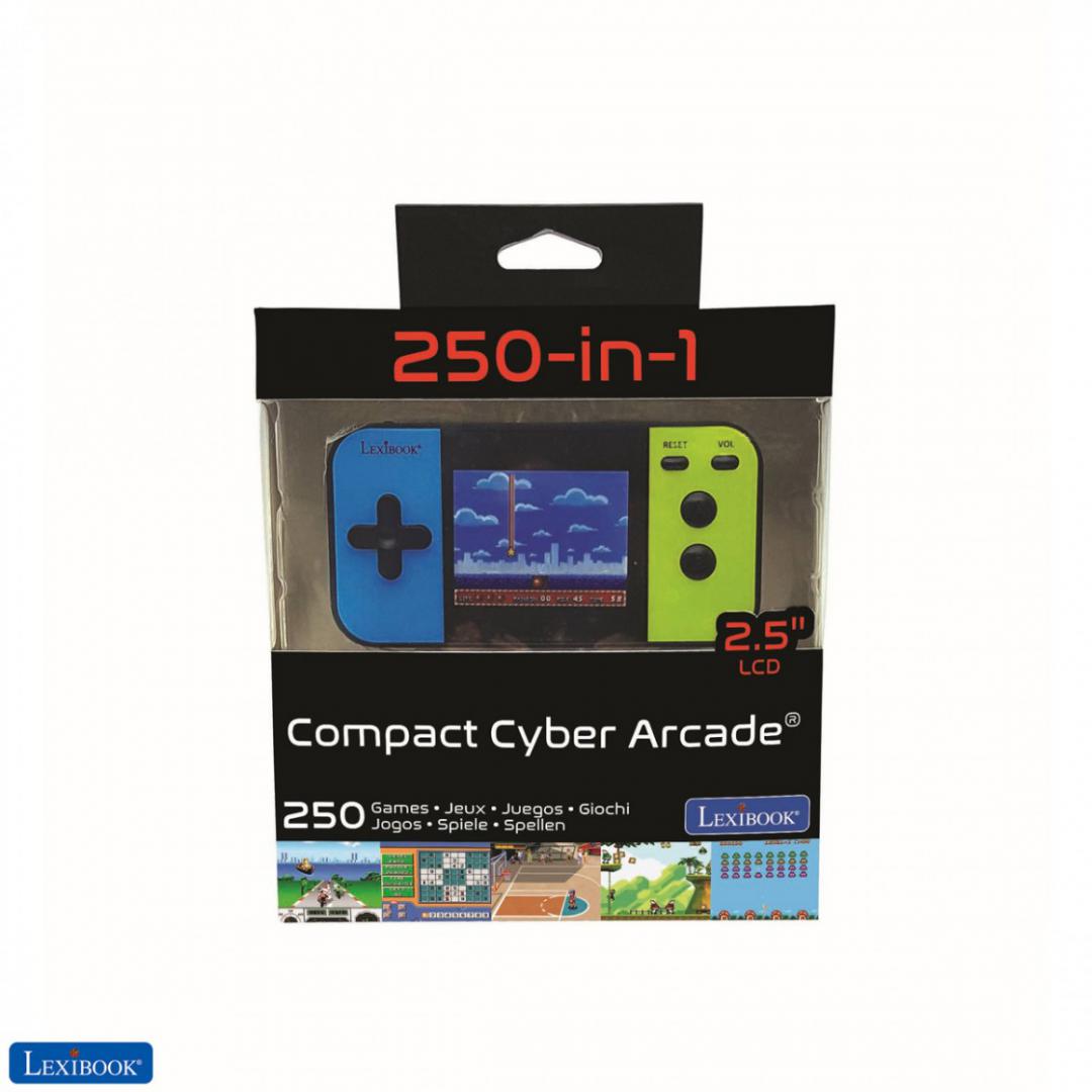 Consola Compact Cyber Arcade, 250 Jocuri (consola  cu 250 de Jocuri)