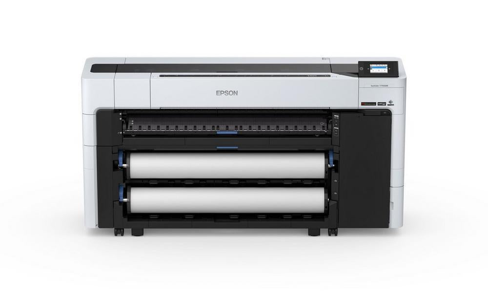 EPSON SC-T7700DM A0 LARGE FORMAT Multifunctional, 6 culori, viteza printare A1 3ppm, Rezolutie maxima:2.400 x 1.200 DPI, formate: 17", 24", 36", 44", A1, A0, B0, B1 (72.8x102.8 cm), Greutate 166 kg, Dimensiuni: 1.848‎ x 499 x 975 mm, Epson Cloud Solution 