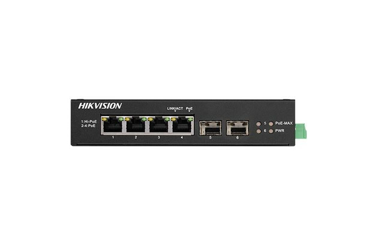 Hikvision SWITCH 4PORTURI MEDIU INDUSTRIAL