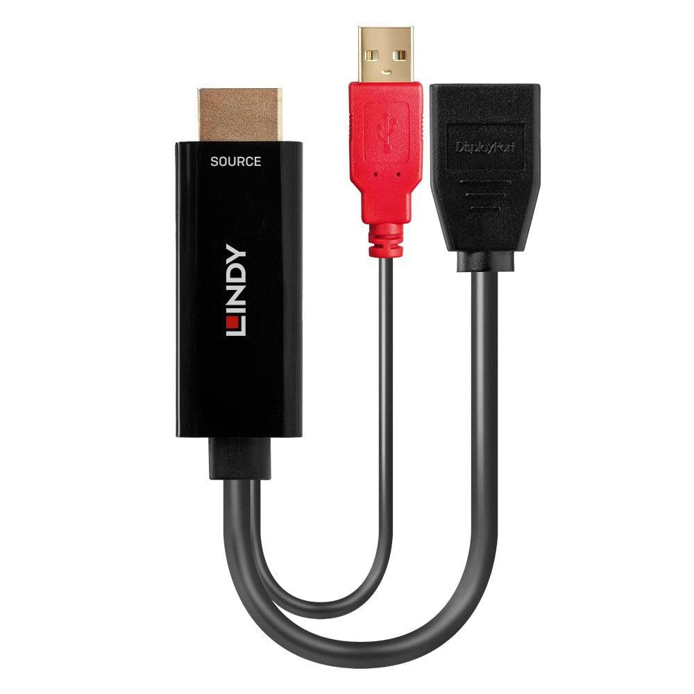 Adaptor Lindy HDMI 18G to DisplayPort (Adaptor Lindy HDMI 18G to DisplayPort)