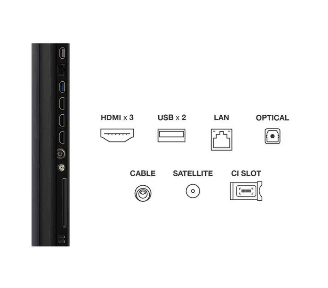 Televizor TCL MiniLed 65C6KS, 164 cm, Google TV, 4K