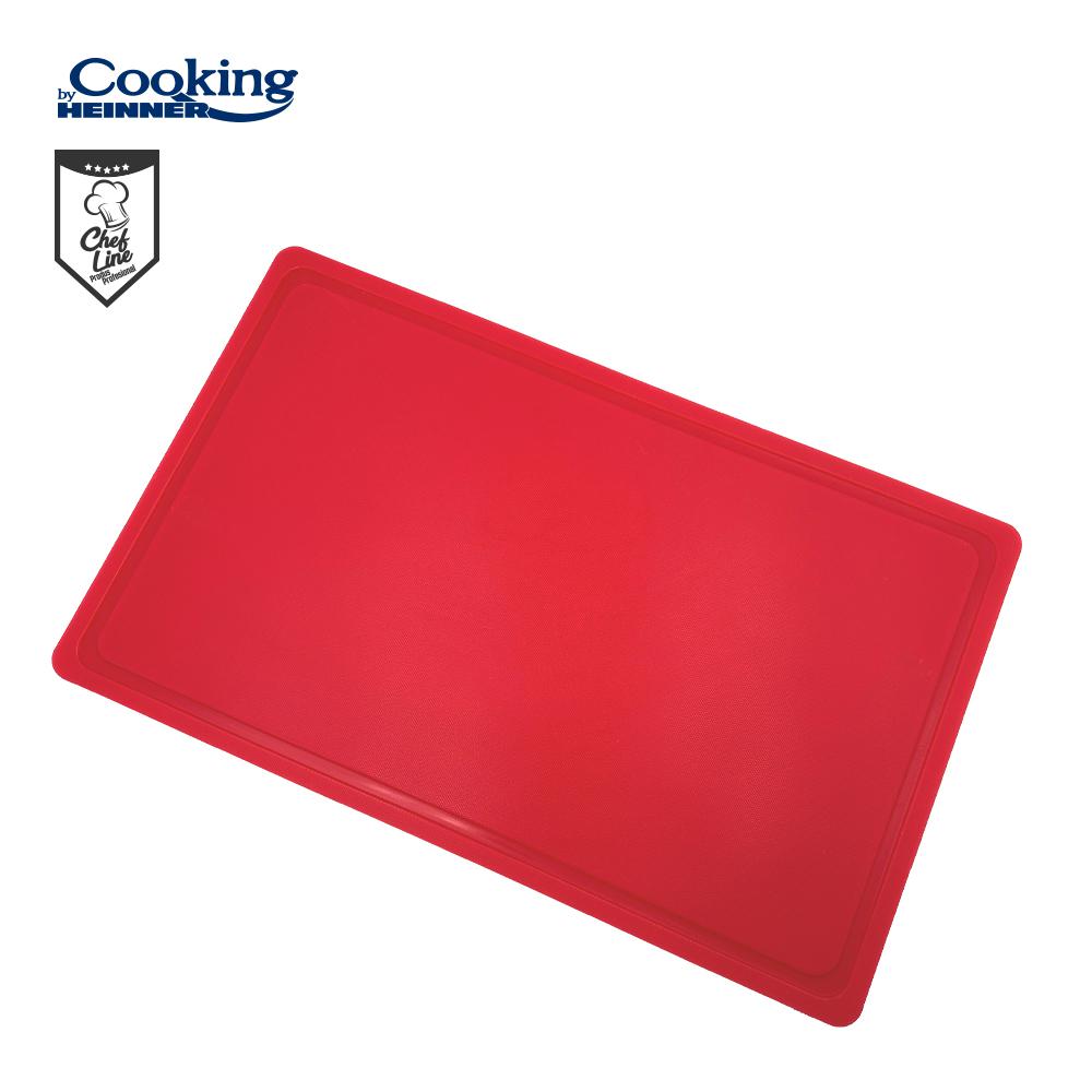 Heinner TOCATOR SANT GN1/1, 53X32.5X2CM, ROSU