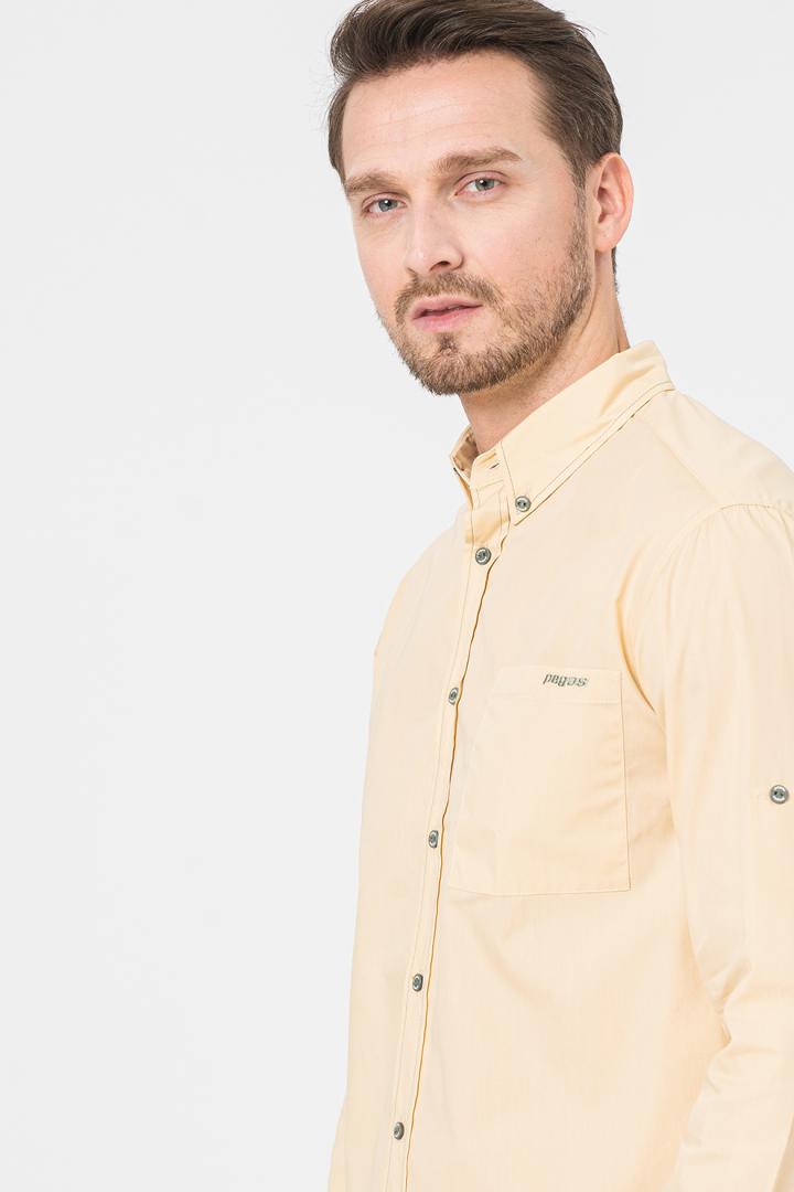 Pegas CAMASA CASUAL BARBATI BEIGE XXL