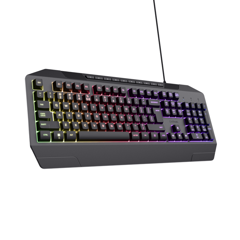 Tastatura Trust GXT 836 Evocs, negru
