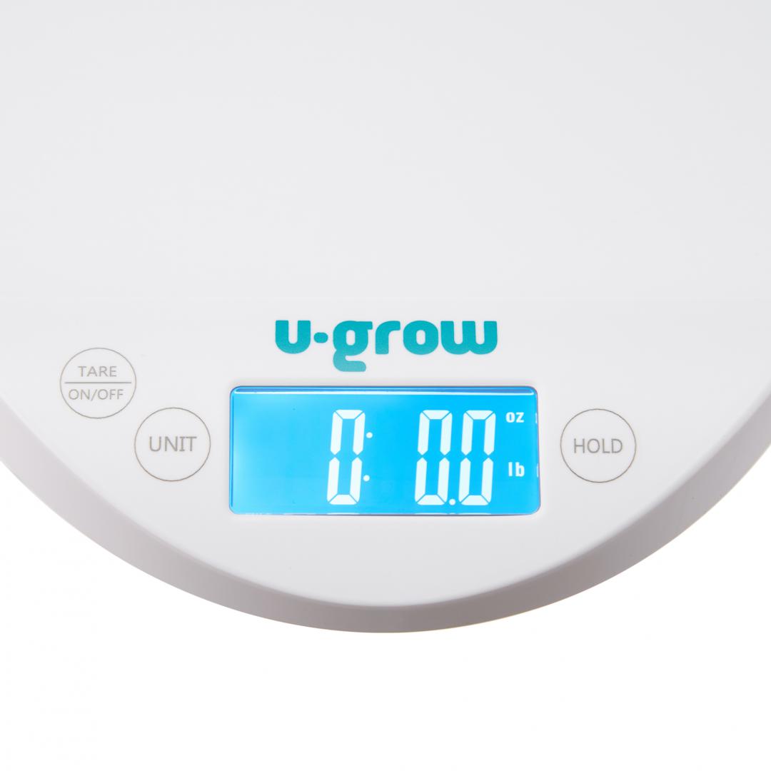 Cantar bebelusi,blueetoth, 30 KG, U-Grow (Cantar corporal 2 in 1 pentru bebelusi si copii U-Grow)