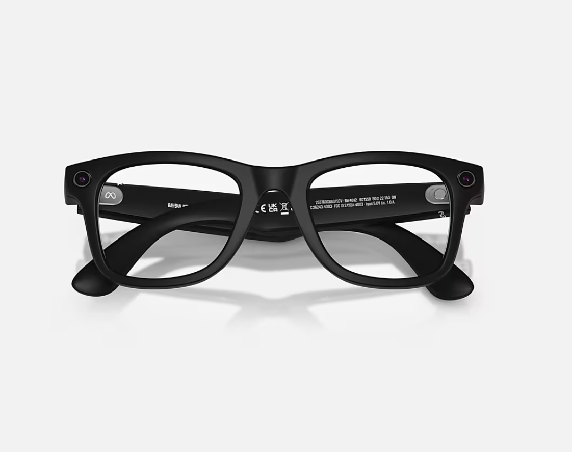 Ray-Ban RayBan Meta Wayfarer S MB Clear Gen2