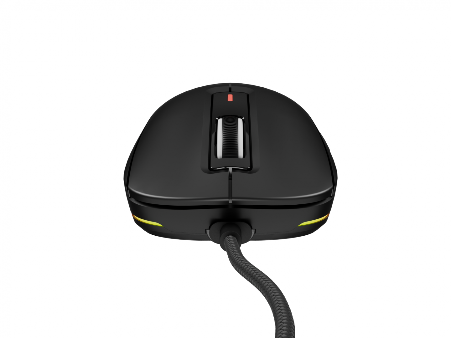 Mouse gaming cu fir Genesis Krypton 660, interfata USB, 12000 DPI, 6 butoane, iluminare RGB, negru