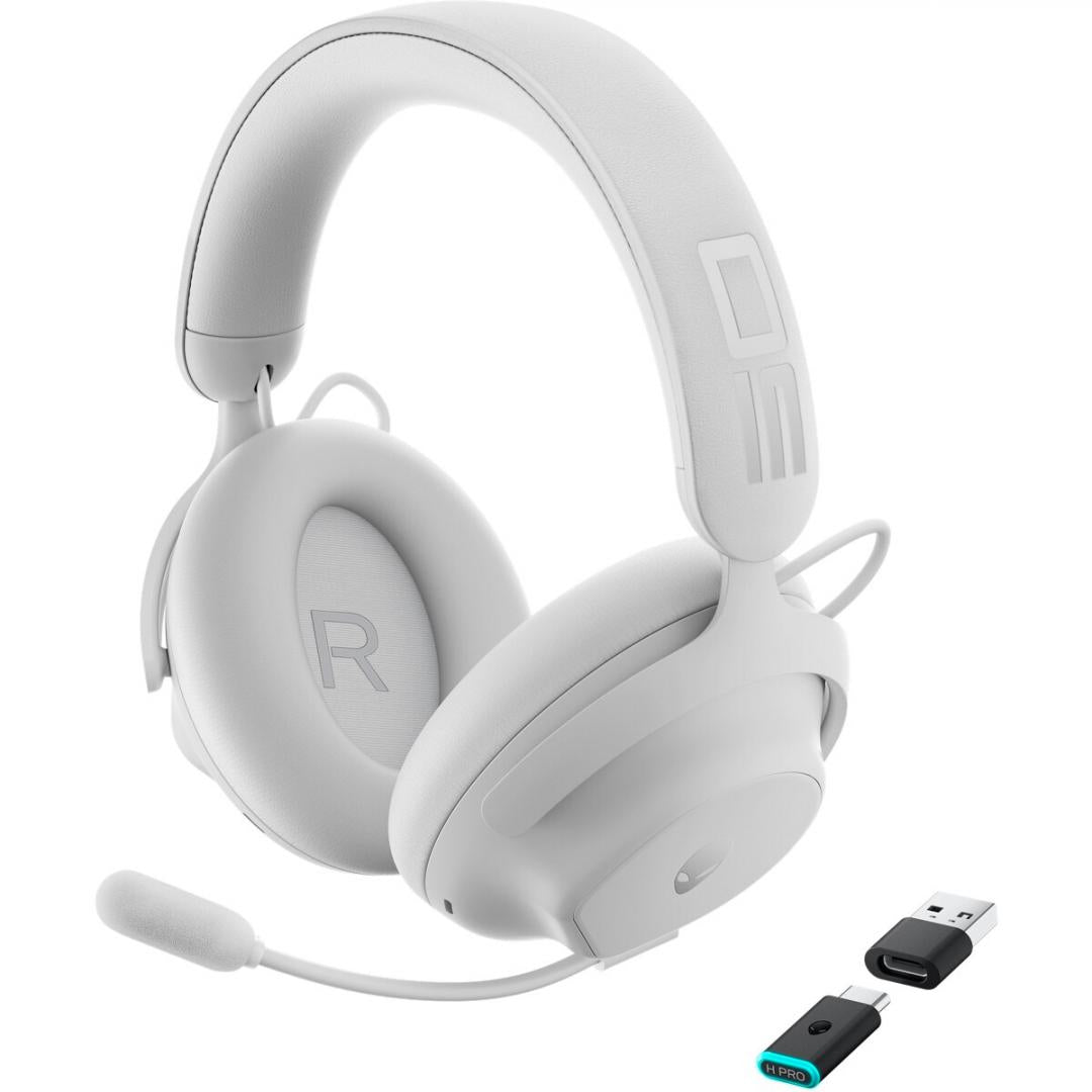 Casti Gaming Head-band Alienware PRO-HS-G-DEAM, Wireless/Wired, noise-canceling, multicolor imagine 6