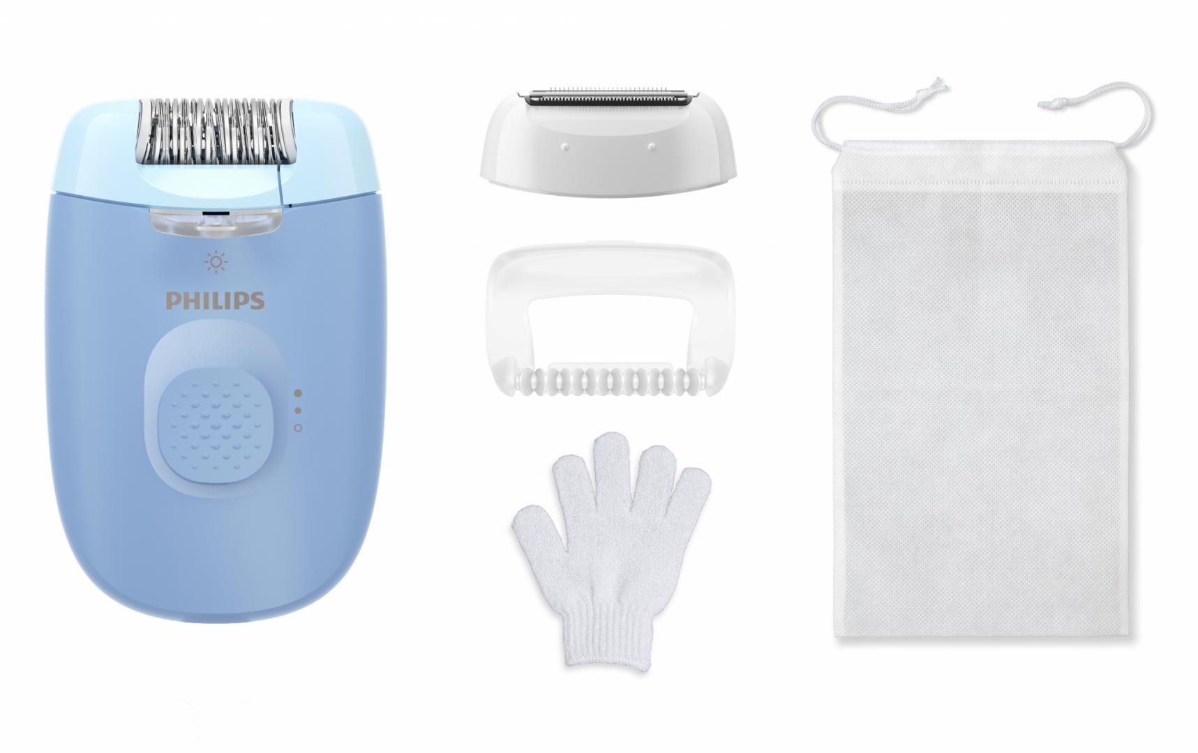 Epilator cu fir Philips BRE247/00 (Epilator cu fir Philips Seria 4000 BRE247/00)