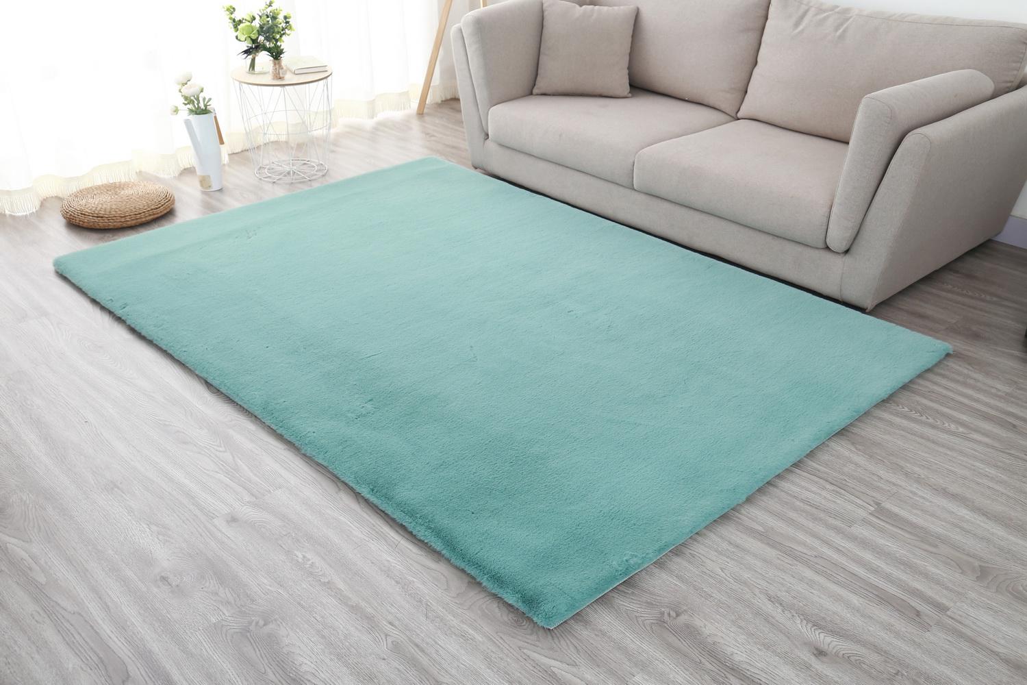 Covor Shaggy Soft Blanita 50X90 CM Tqr (Covor Heinner shaggy soft blanita Turcoaz 50x90 CM)