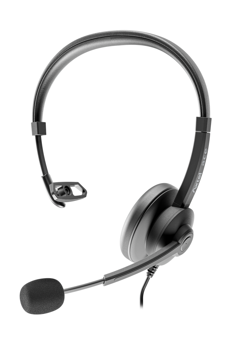 Headset Axtel Ace Uc Mono (Casti Head-band Axtel AXH-ACEUCM)