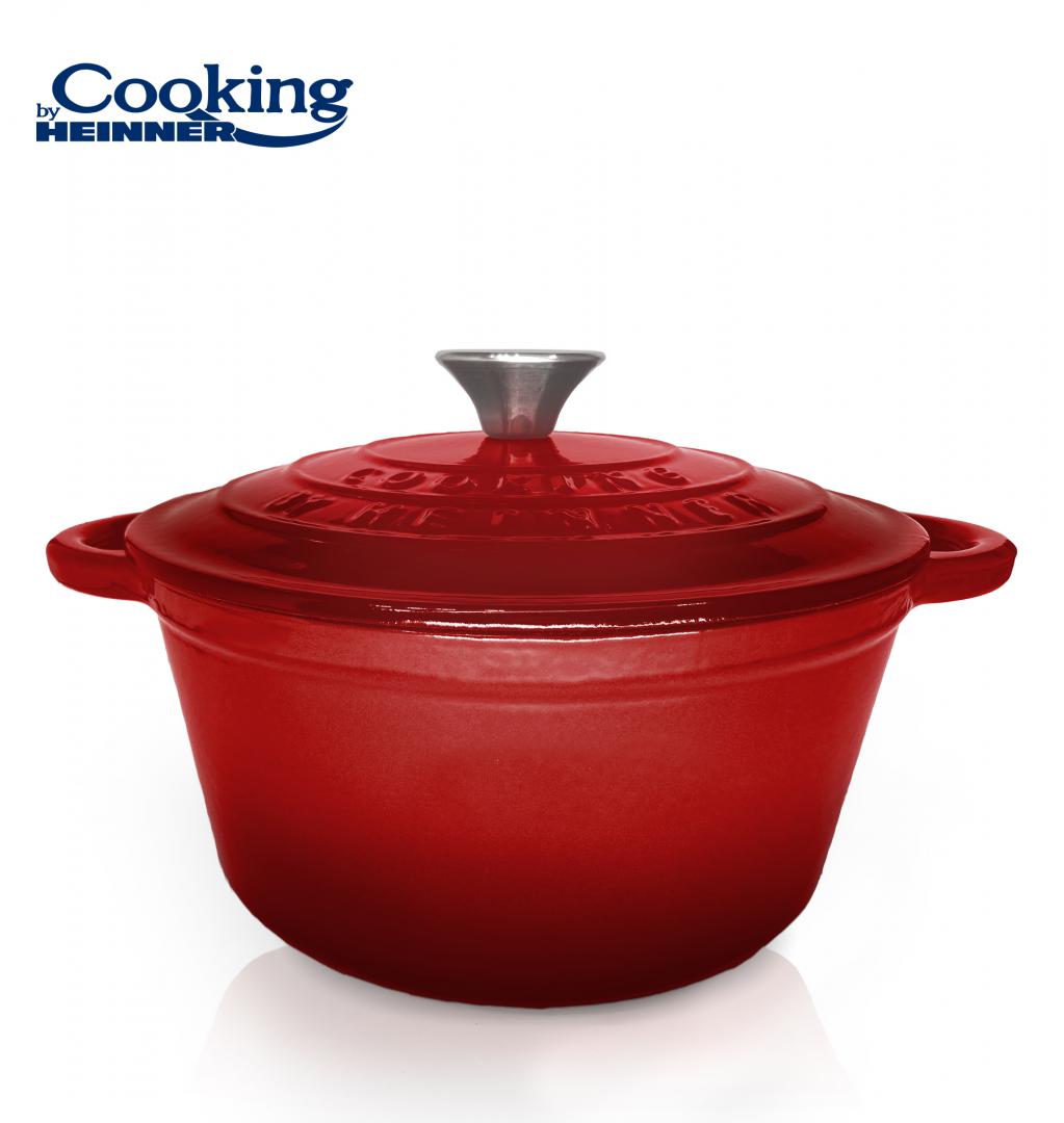 Heinner SEMI.FONTA EM+CAP 24x11.5CM, 4L,RED LINE