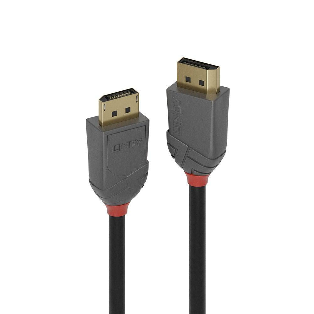 Cablu Lindy 3m DisplayPort 1.4, Anthra L