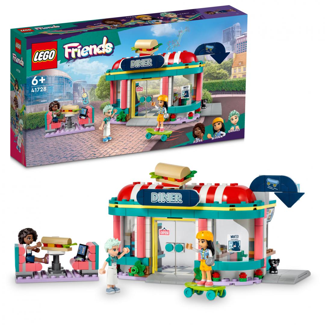 Restaurant in Heartlake, Lego 41728 (41728 Restaurant în centrul orașului Heartlake)