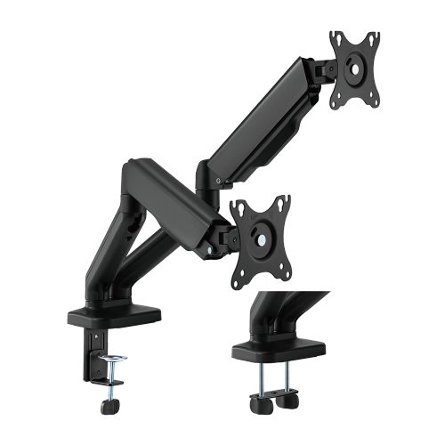 Double Monitor Arm Serioux MM97-C024E (Braț pentru monitor cu contragreutate Material: Oțel)
