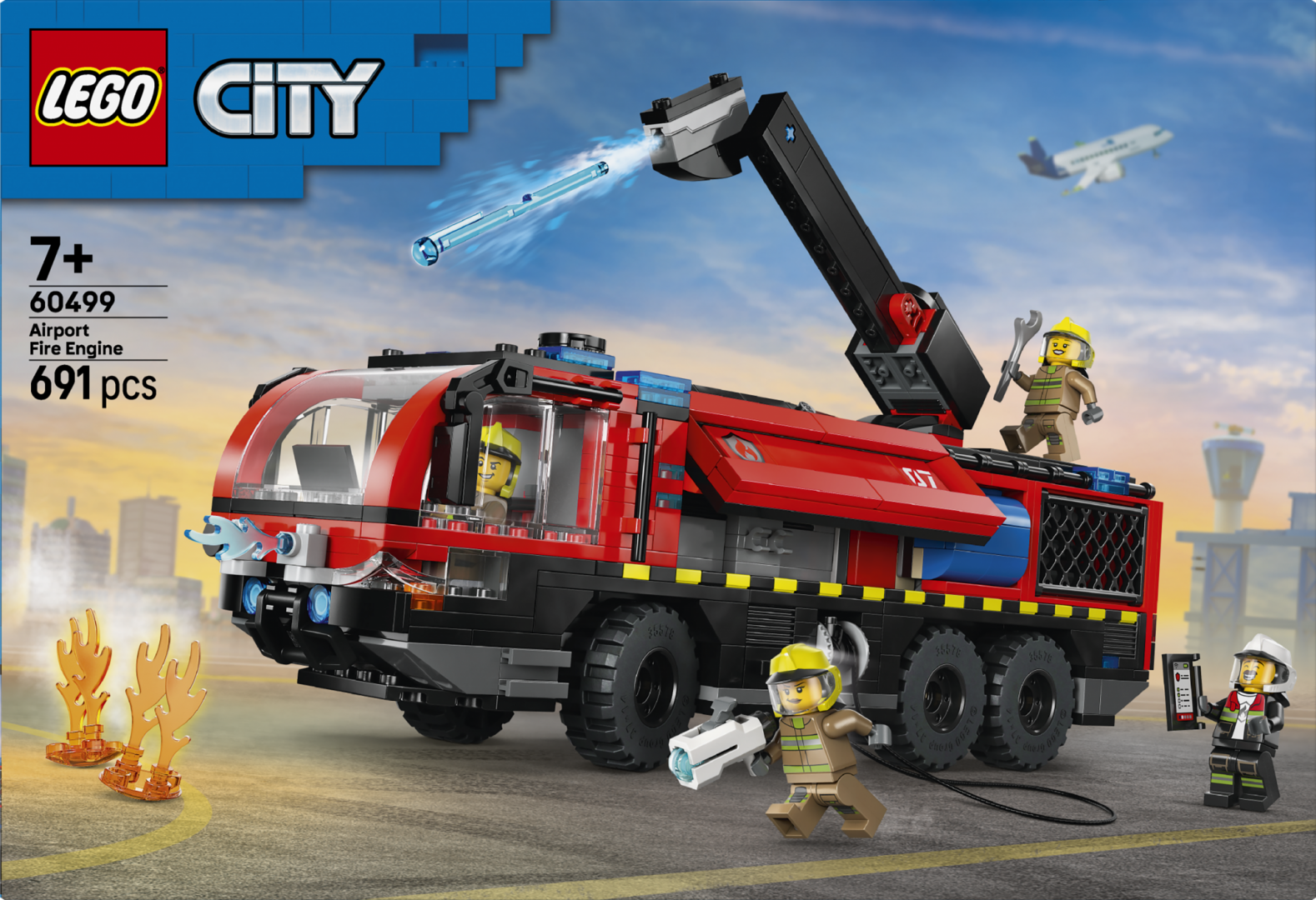 Autospeciala Pompieri Aeroport LEGO60499 (autospeciala de Pompieri la Aeroport LEGO60499)