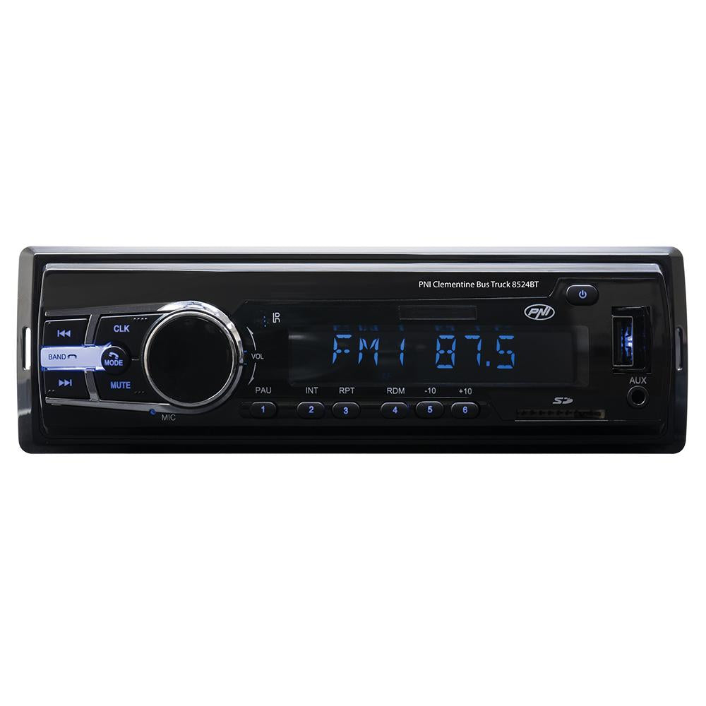 Pni MP3 Player Auto 1din 8524BT (Radio MP3 player auto Pni Clementine Bus Truck 8524BT Rds 4x45w 12V/24V 1 din...)