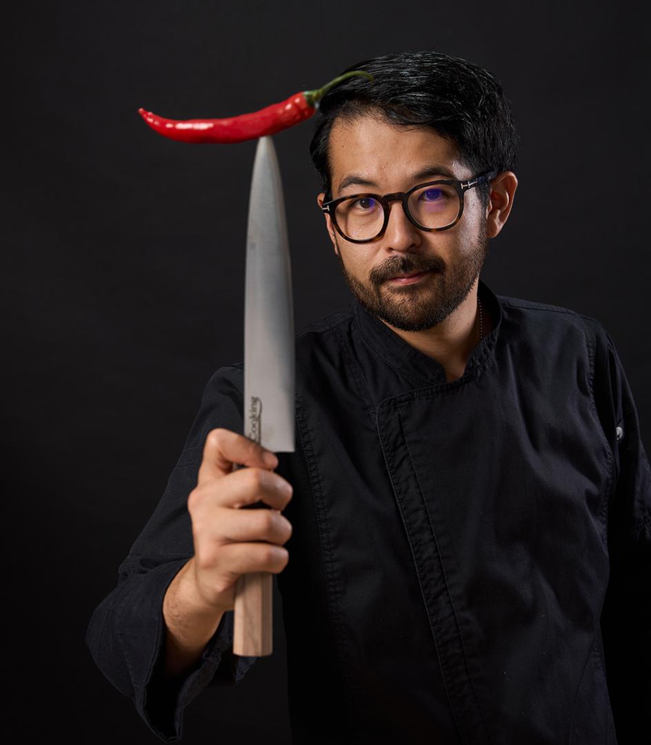 CUTIT SUJIHIKI 24 CM, RIKITO WATANABE, SAMURAI GOURMET, COOKING BY HEINNER