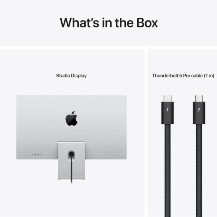 Apple Studio Display - 27" Retina 5K - Nano-Texture Glass with Tilt - Adjustable Stand