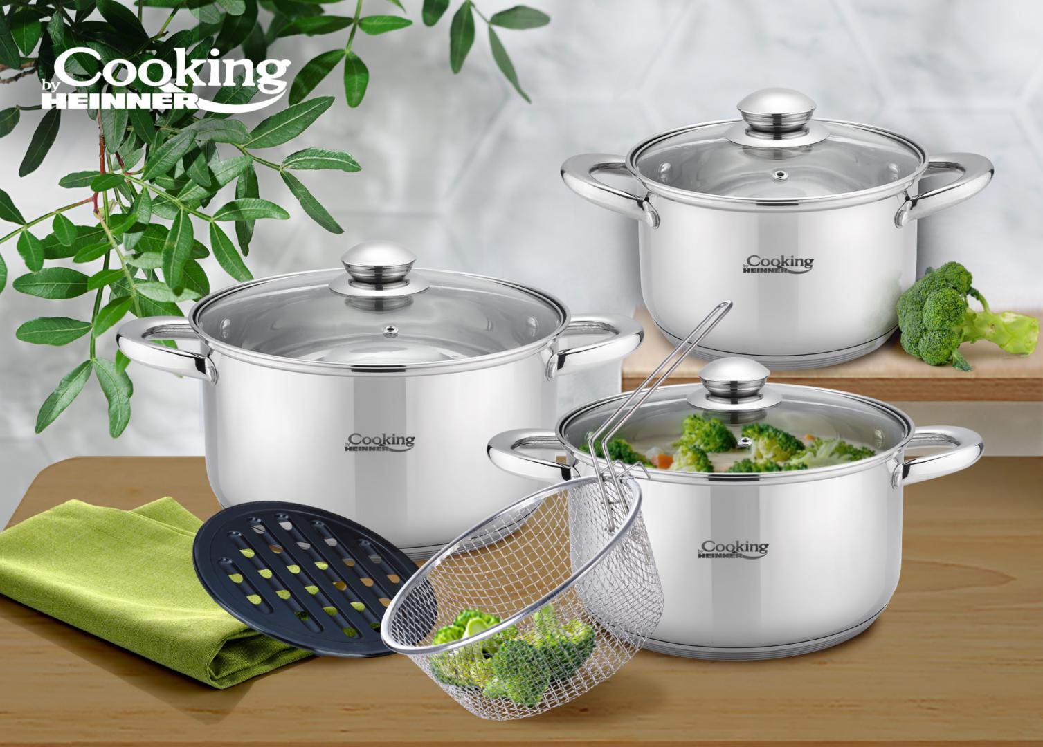 Heinner SET GATIT DIN INOX 8 PIESE, VICTORIA
