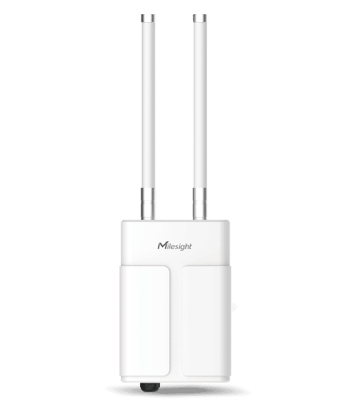 LORAWAN GATEWAY MILESIGHT IP67 Rating 64-bit Quad-Core Processor New SX1302 LoRa Chip Built-in Supercapacitor Multiple Backha