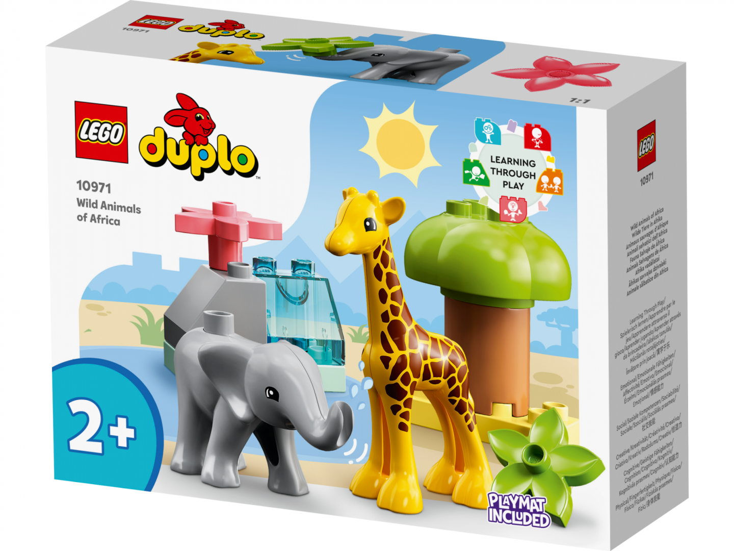 Animale Salbatice din Africa, Lego 10971 (10971 Wild Animals of Africa V29)