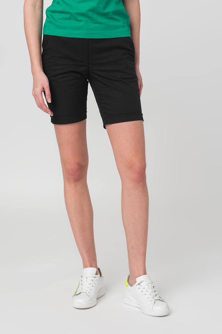 Pegas PANTALONI SCURT CASUAL FEMEI BLACK XL