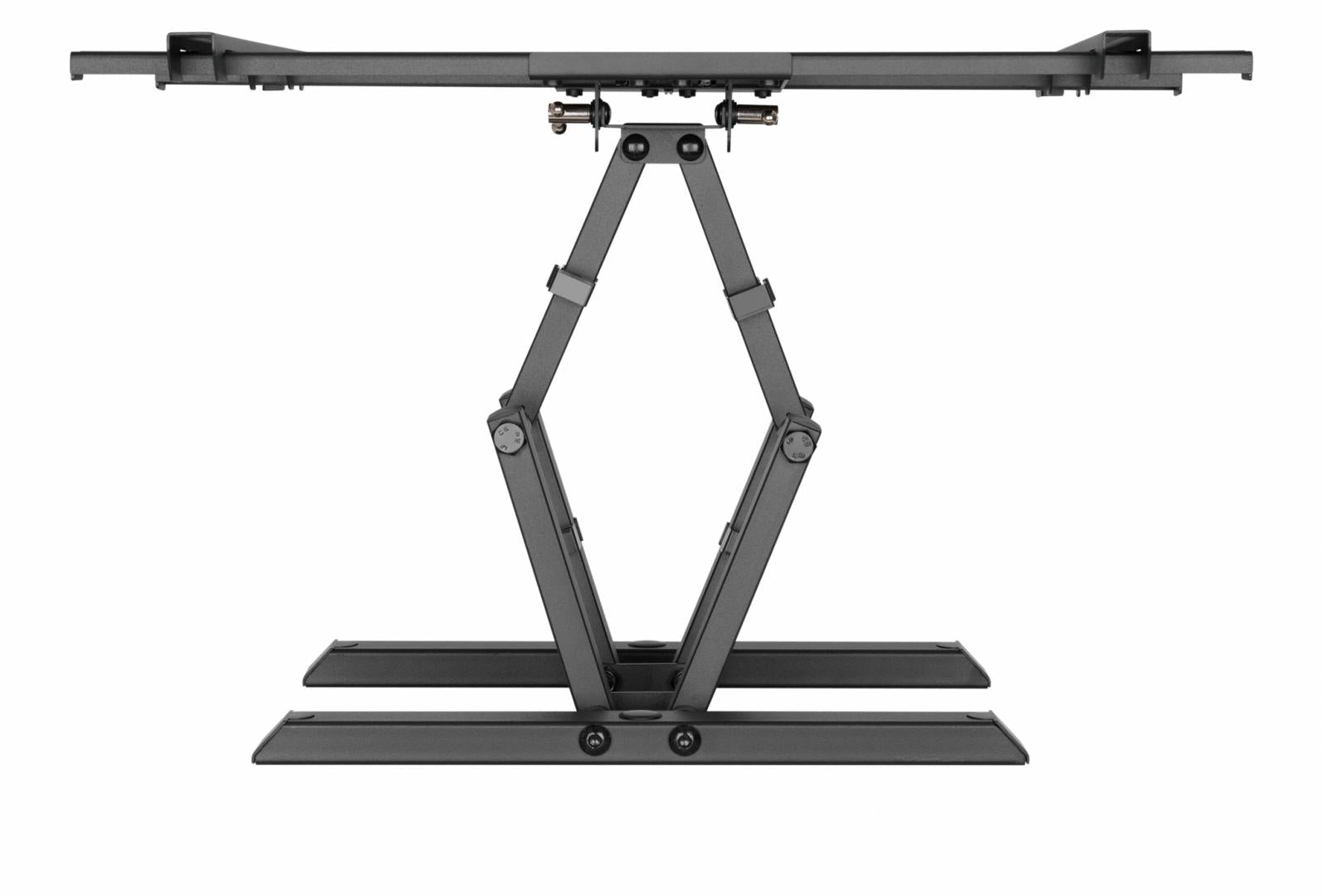 Suport TV de perete Serioux TV61-466, compatibilitate  dimensiune ecran: 37"-80", compatibilitate VESA: 200x200, 300x200, 400x200, 300x300, 400x300, 400x400, 600x400, greutate maximă suportata: 65kg, distanta fata de perete: 77~428mm, inclinare: +3°~-15°,