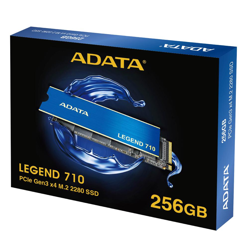 RESIGILAT | SSD Adata Legend 710, 256GB, M.2 2280, PCIe Gen3x4, NVMe ADATA