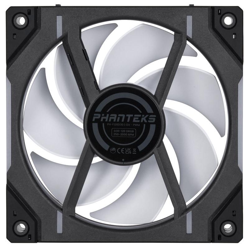 Phanteks D30 Pwm Rg Afw D-RGB 3x 120MM N (Ventilator Carcasa Phanteks D30-120 D-RGB Fan)