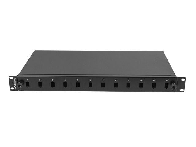 Lanberg Patch panel fibră rack 19" 1U  12x SC