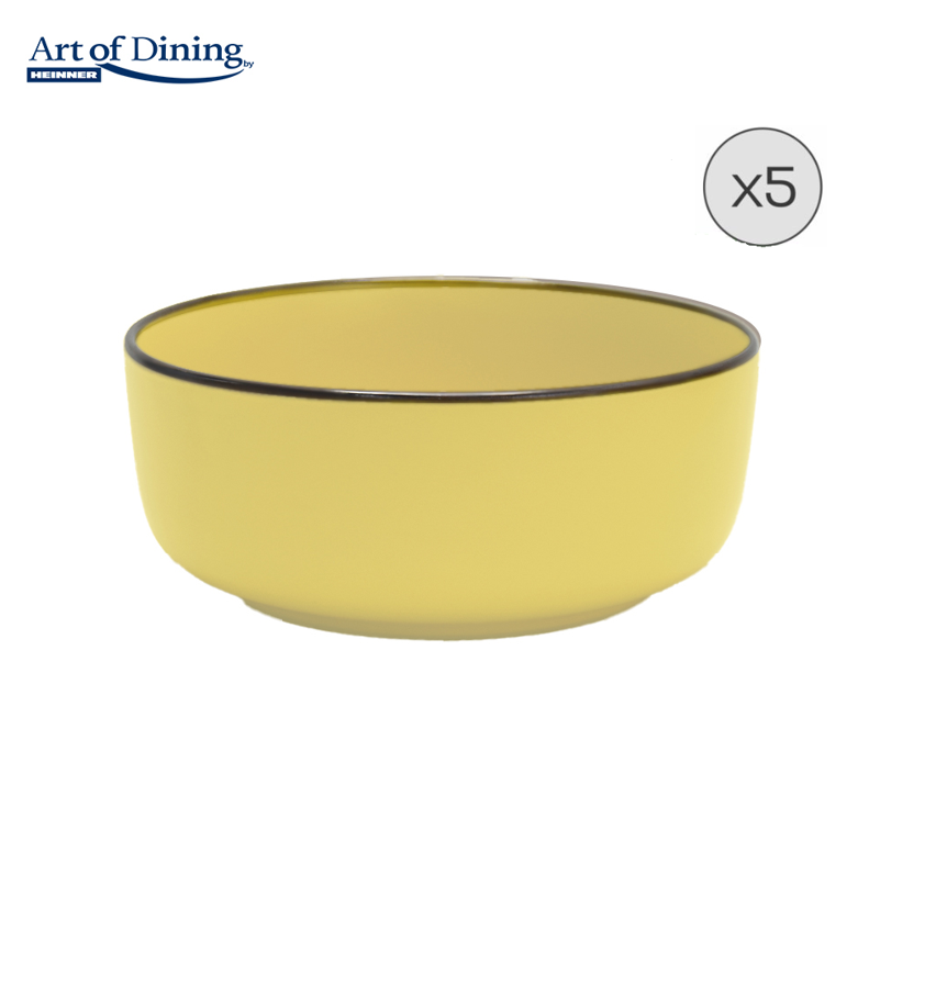 Set 5 Boluri Cereale Ceram 16 CM, Medeea (set 5 Boluri Cereale Ceramica 16 CM)