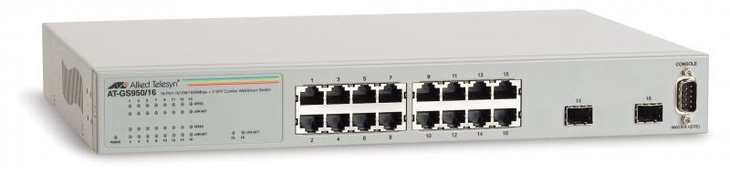 Allied Telesis ATI SW 16P GB 2SFP L2 WEBSM ECO