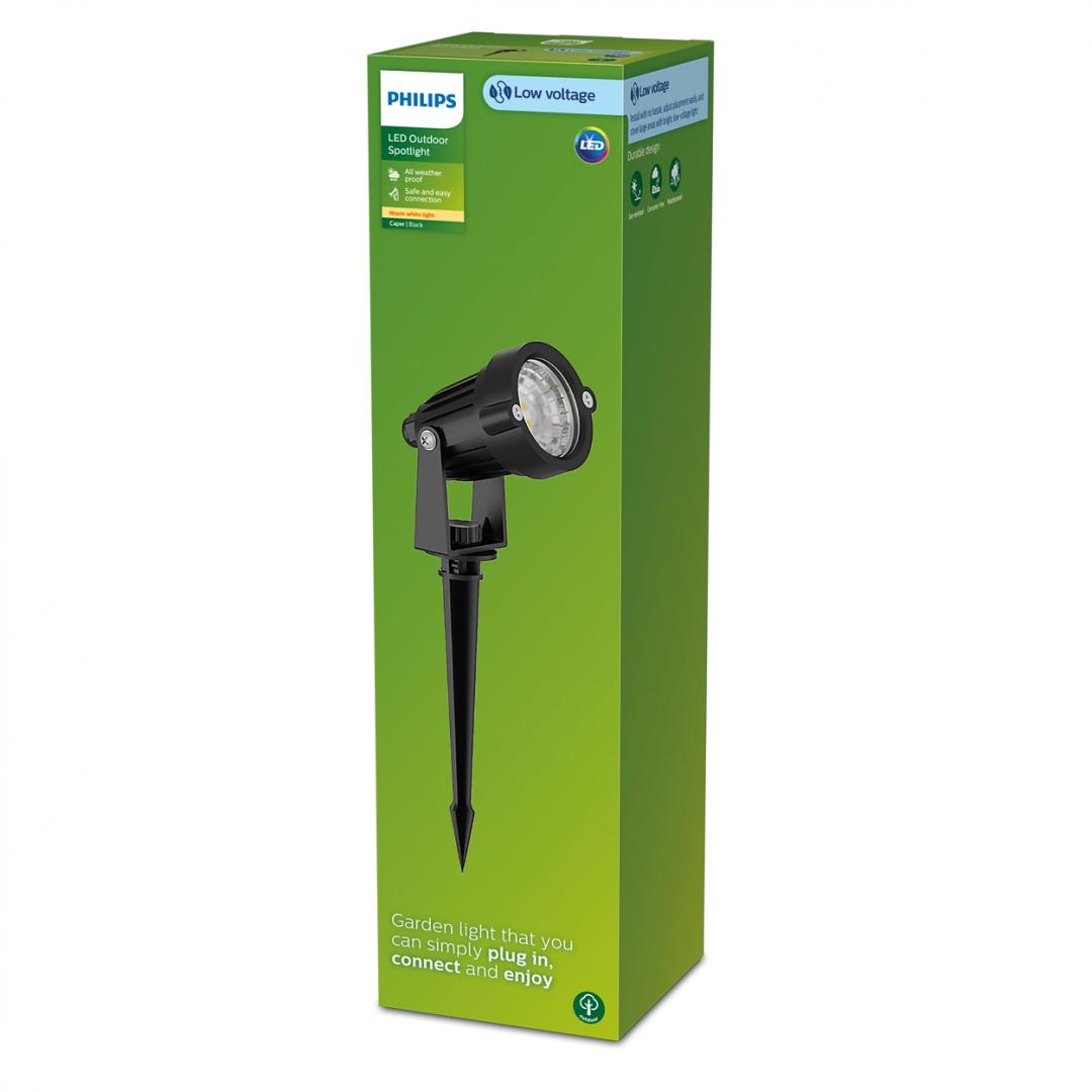 Caper Gardenlink Sp 1X Bl 24V 06 (Spot LED pentru exterior cu spike Philips Caper Garden Link)