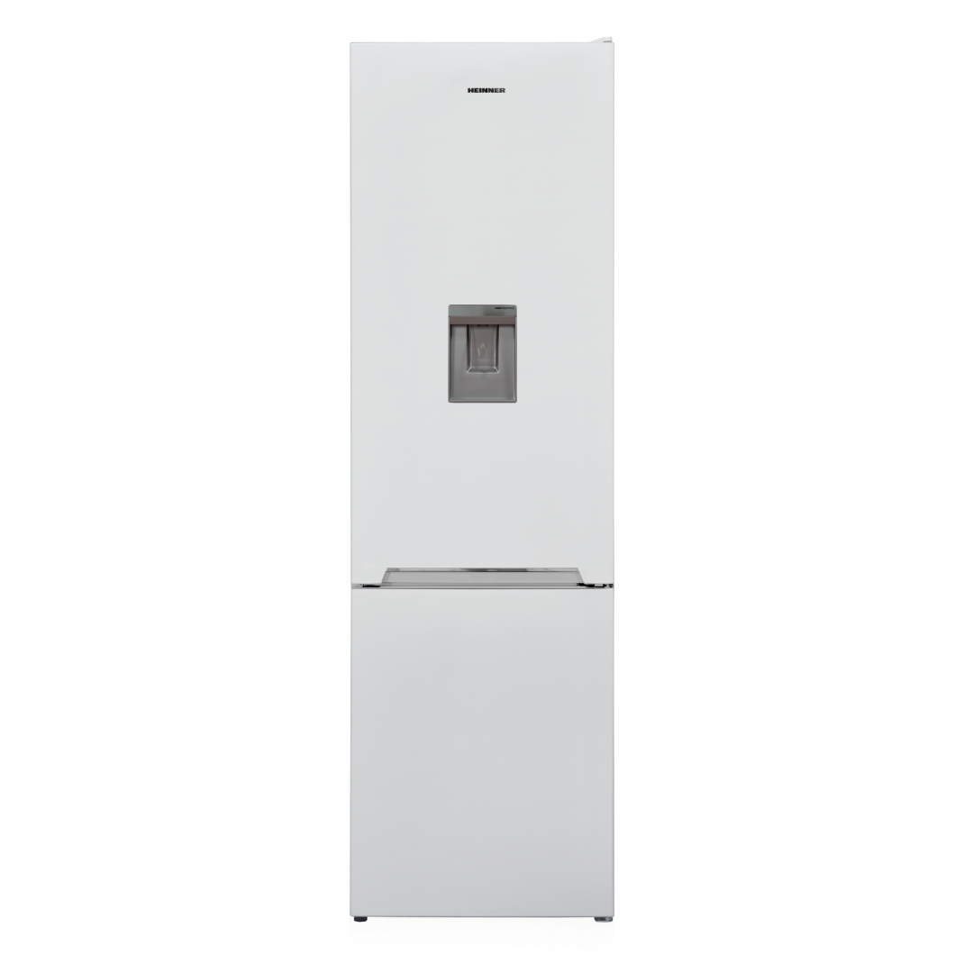 Combina frigorifica HEINNER HC-V288WDE++, 288 l, Clasa E, Dozator apa, Alb