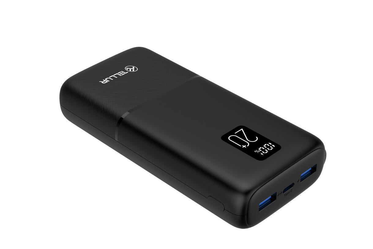 Baterie ext Tellur Boost Pro 20000mAh (Baterie externa Tellur Boost Pro PD202 20000mAh 2xQC3.0 22.5W + PD 20W)