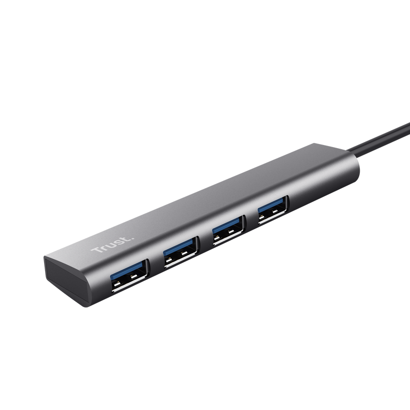 USB Hub Trust Halyx 4xUSB 3.2 to C, alm