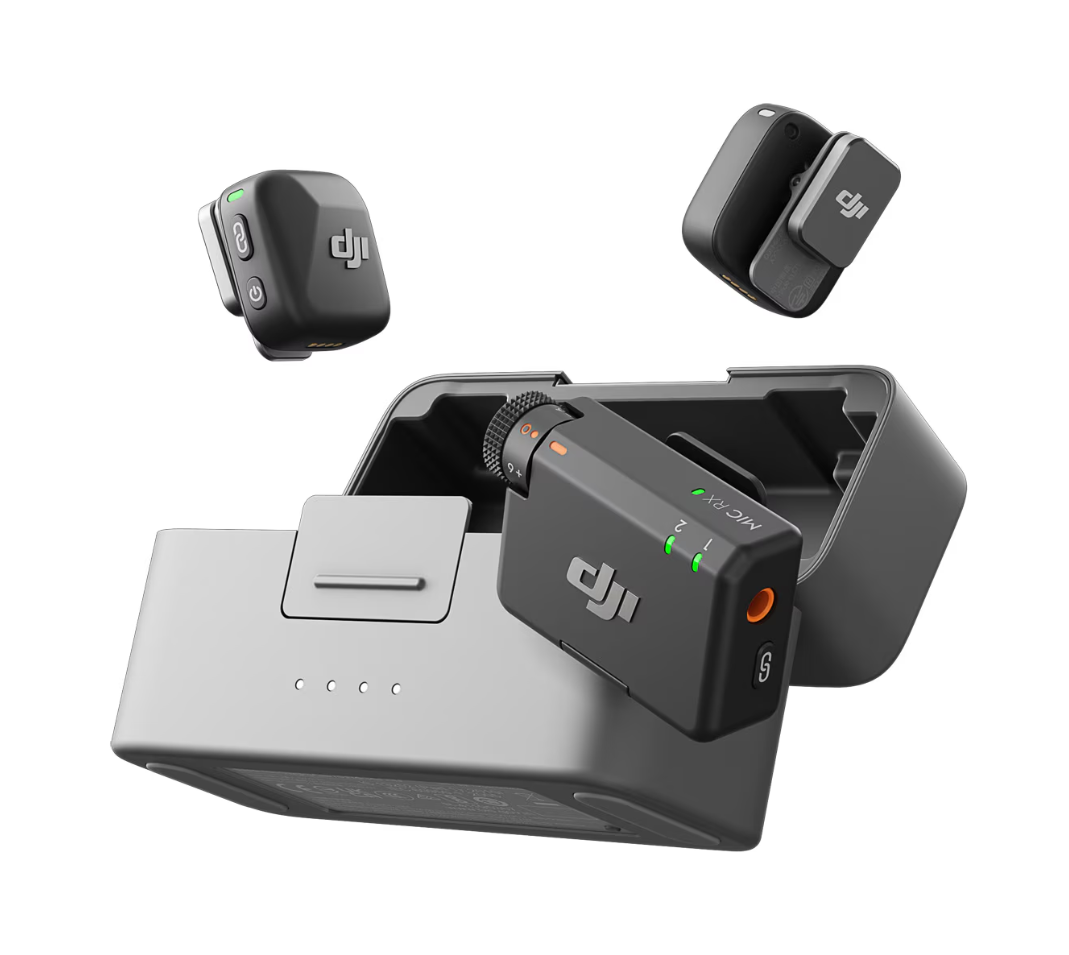 DJI Mic Mini 2x microfon, 1x receptor (Microfon DJI Mic Mini)