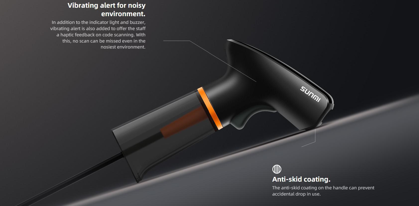 Cititor cod de bare 2D Sunmi NS021 (sunmi Handheld 2D scan gun with autosensor 0)