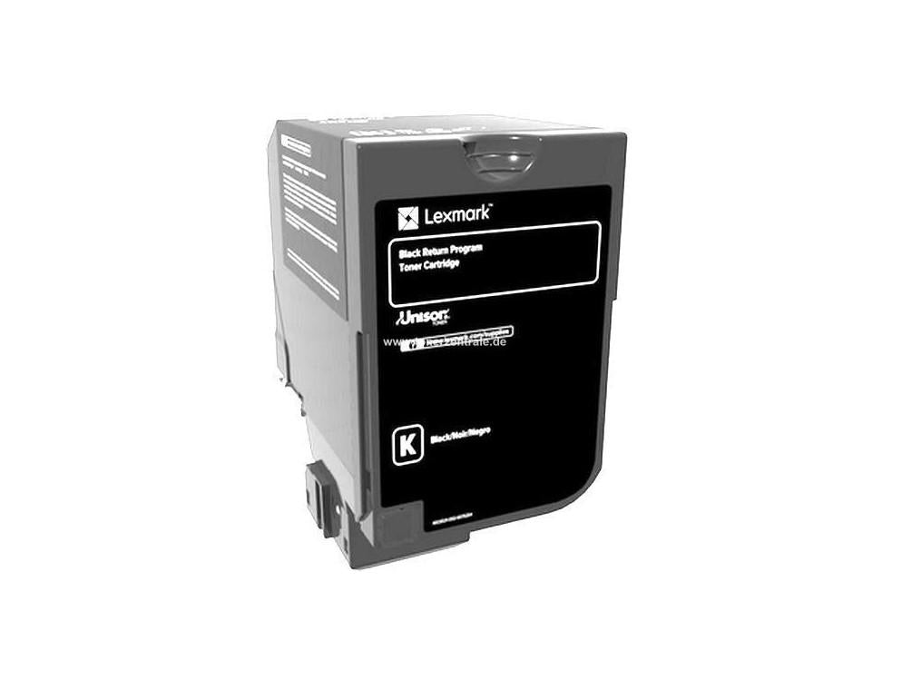 Lexmark 74C0H10 Black Toner Cartridge (Toner Lexmark CS720)