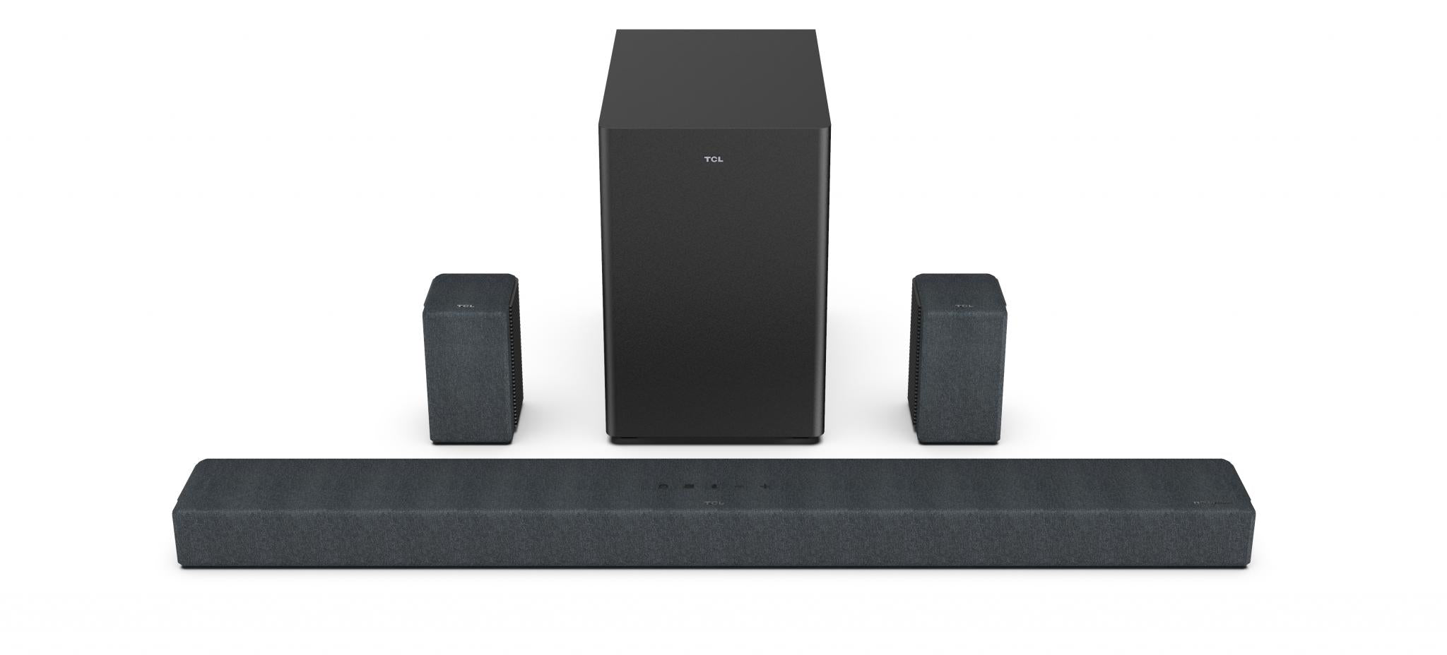 Soundbar TCL X937UE, 7.1.4, 1020W, Bluetooth 5.3, Dolby Atmos & DTS-X, Ray-danz, Subwoofer Wireless, Negru
