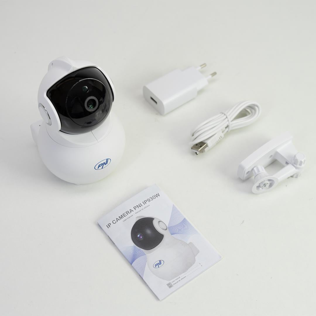 Pni Camera Supraveghere 1080P 2MP WIFI (Camera supraveghere video Pni IP930W 1080P 2 MP cu IP P2P Ptz wireless)