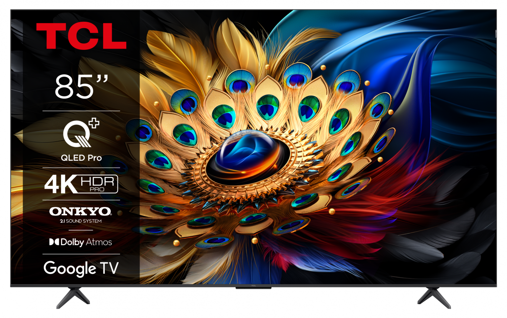 Qled TV 4K 85''(216CM) 120Hz TCL 85C655 (Televizor TCL Qled 85C655)