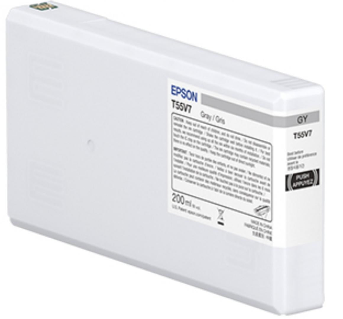 Epson T55W7 Gray Ink Cartridge (Cartus Epson T55W7)