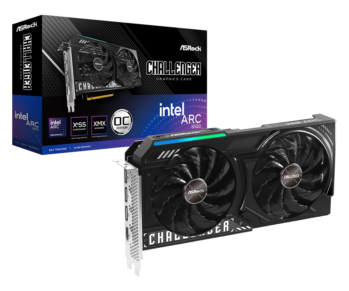 VGA AK INTEL ARC B580 CHALLENGER 12GB OC