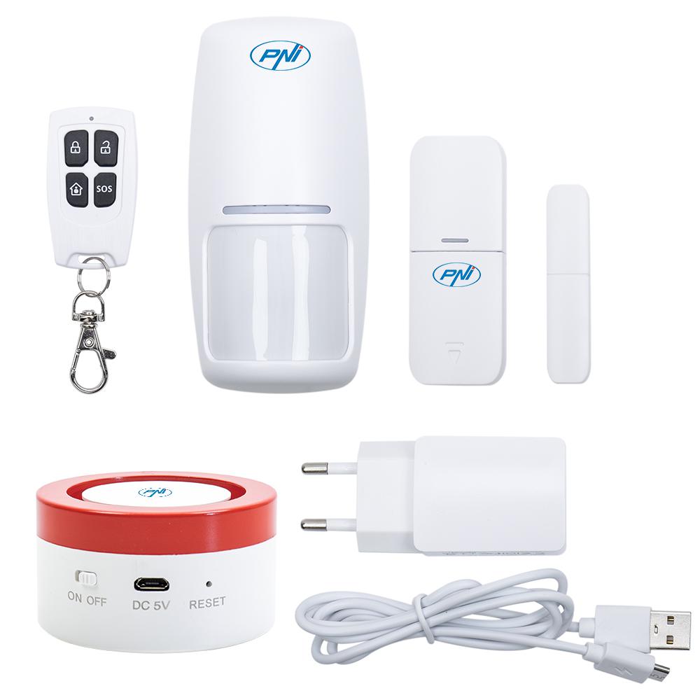 Pni Kit Alarma Wireless PG600 (Sistem de alarma wireless Pni Safe House PG600)