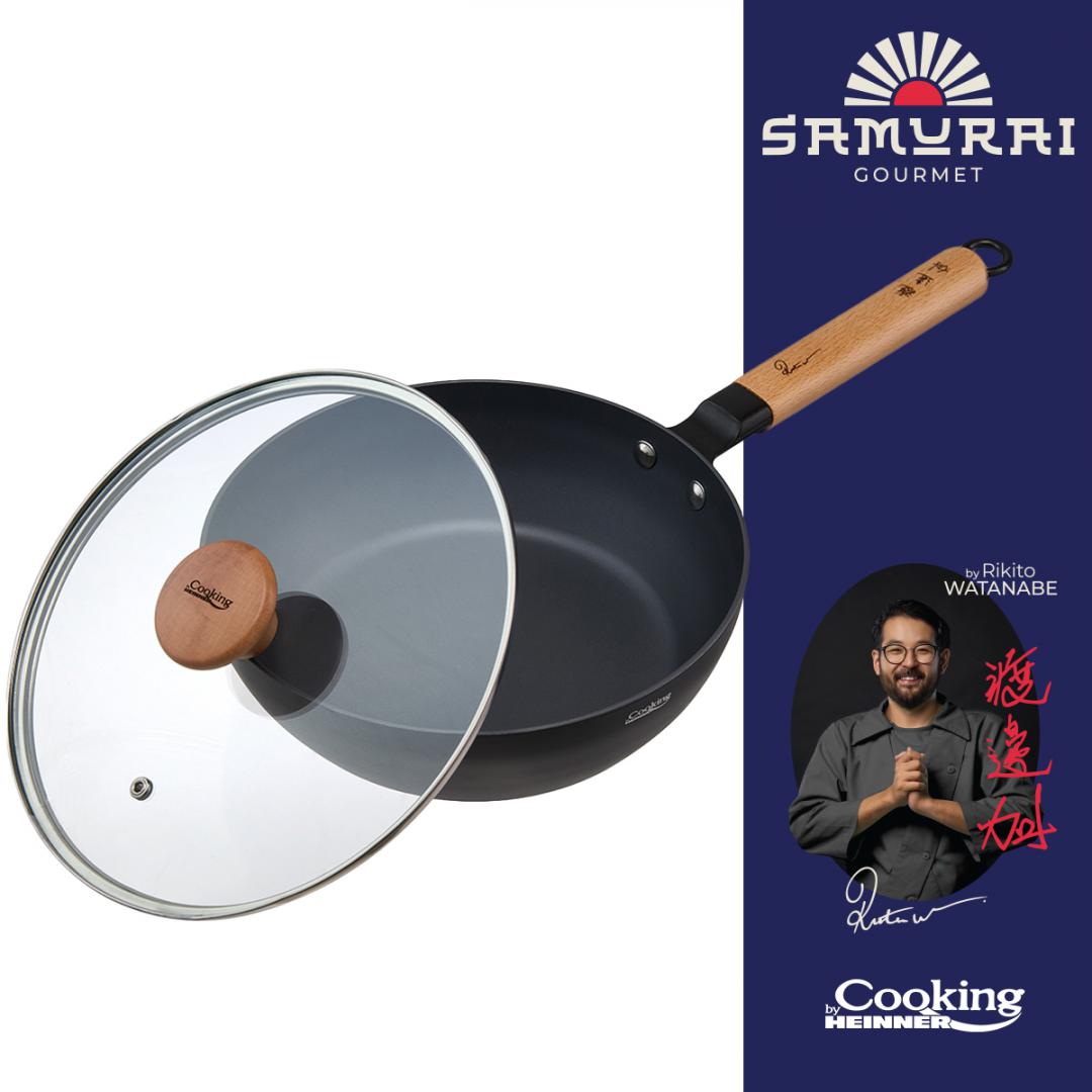 Heinner TIGAIE WOK+CAPAC 28X8CM,RIKITO WATANABE