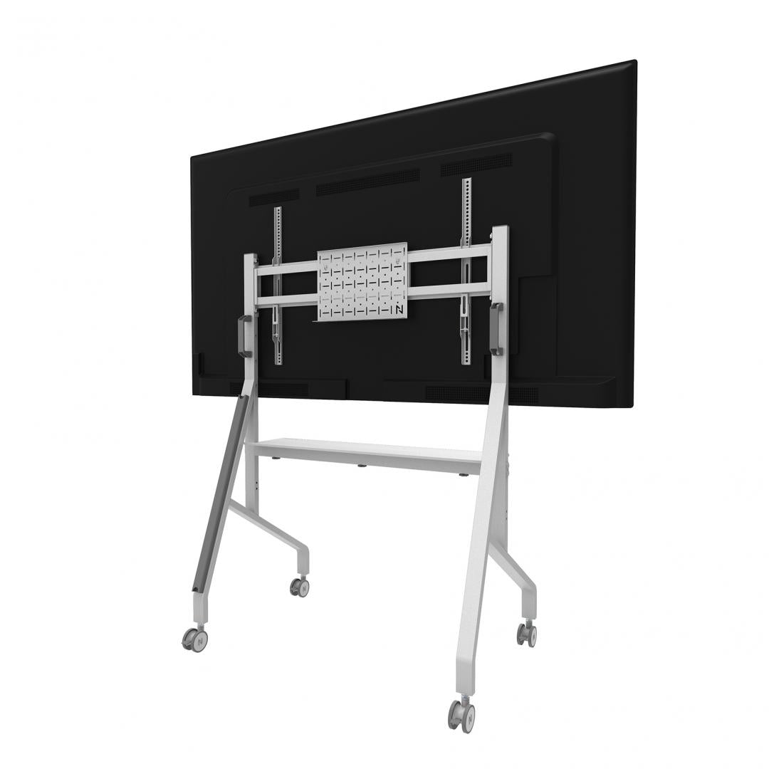 Neomounts Stand podea mobil/fix NM 55-86" 76kg alb