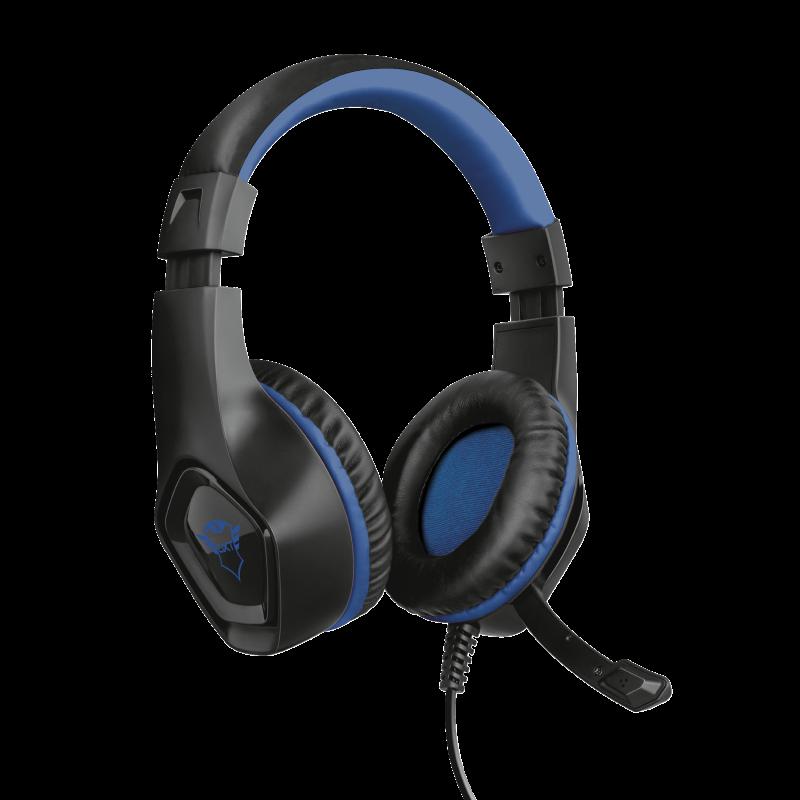 Casti cu microfon Trust GXT 404B Rana Gaming PS4, negru
